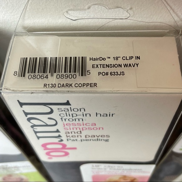 JESSICA SIMPSON HAIRDO Salon 18’ Clip In Wavy Extensions - Picture 3 of 7